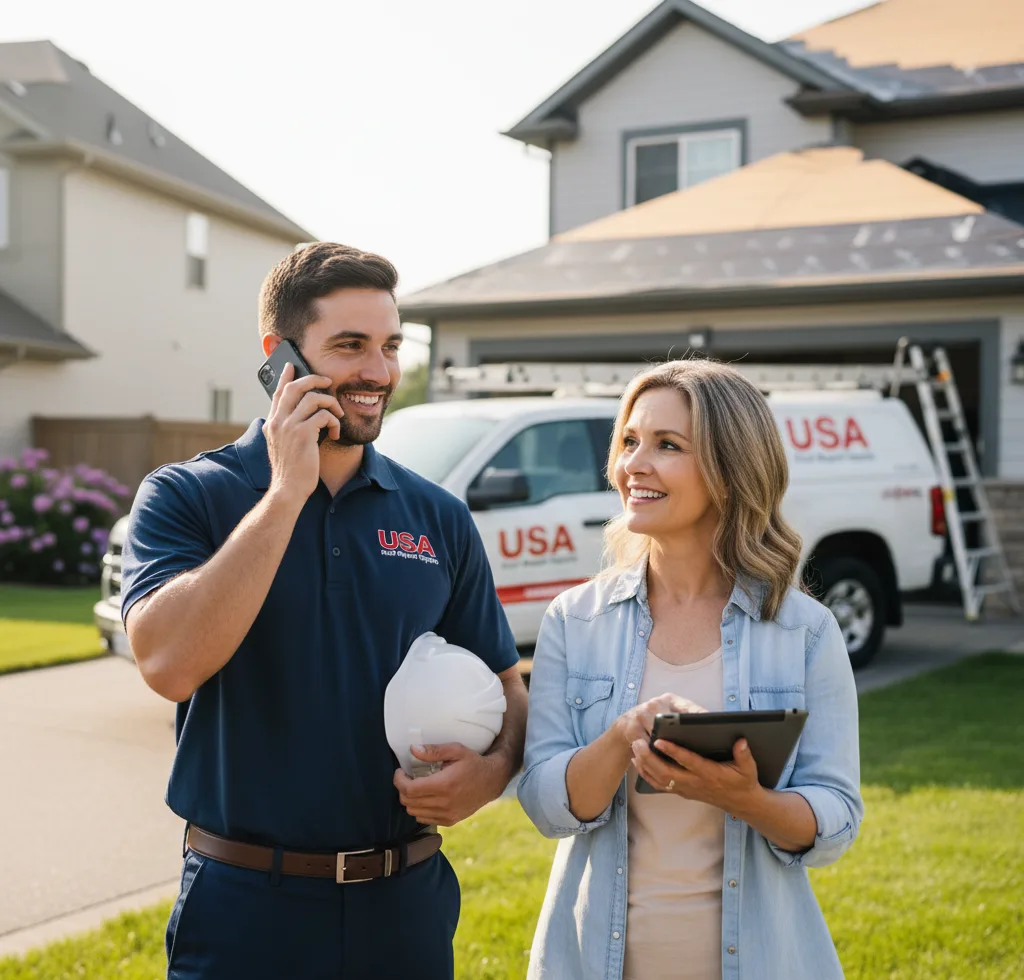 USA Roof Repair Experts customer support in Fort Edward